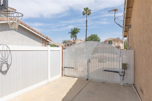 13179 Lone Stallion Ln, Corona, CA 92883 - view of patio with a gate