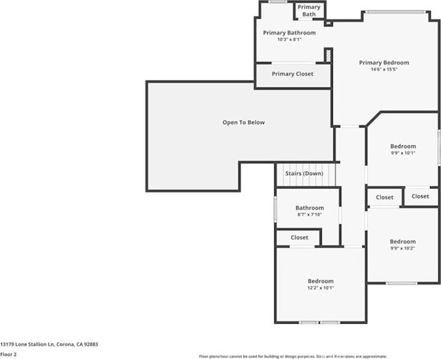 13179 Lone Stallion Ln, Corona, CA 92883 - property floor plan