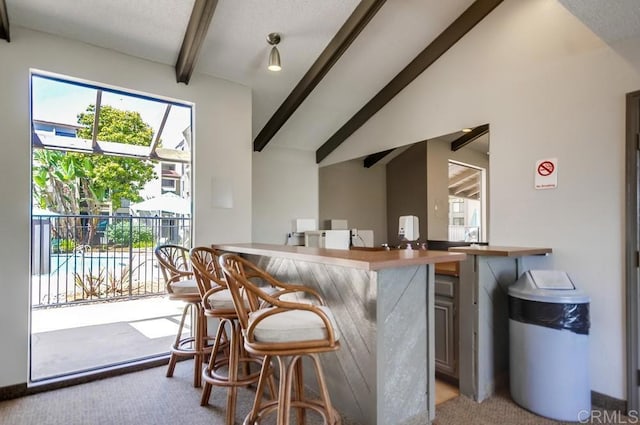 6930 Hyde Park Dr Unit 218, San Diego, CA 92119 - indoor dry bar featuring light colored carpet