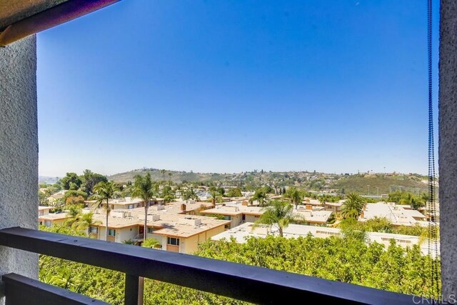 6930 Hyde Park Dr Unit 218, San Diego, CA 92119 - balcony featuring a residential view and a mountain view