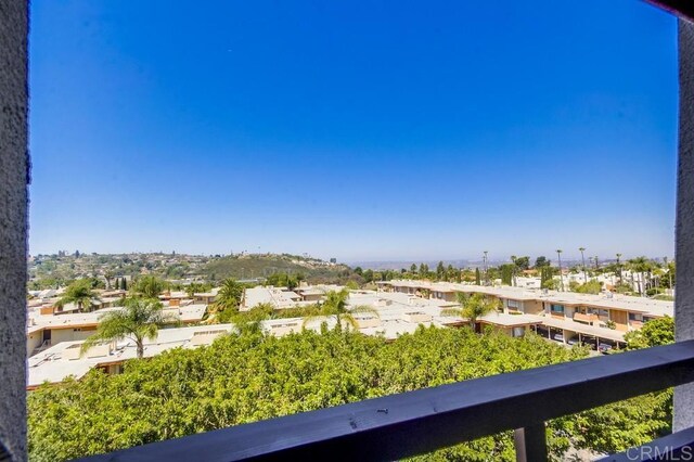 6930 Hyde Park Dr Unit 218, San Diego, CA 92119 - balcony featuring a residential view