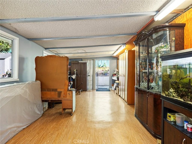 3038 Blakeman Ave, Rowland Heights, CA 91748 - hall with light wood finished floors and a textured ceiling