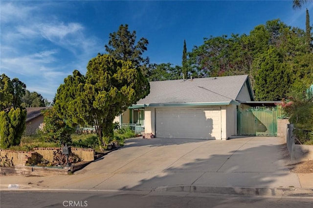 3038 Blakeman Ave, Rowland Heights, CA 91748 - view of front of property with an attached garage and driveway
