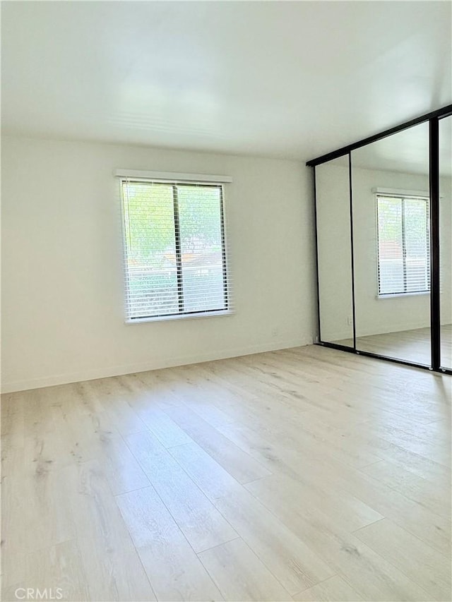 3088 Via Serena N Unit D, Laguna Woods, CA 92637 - empty room with light wood finished floors