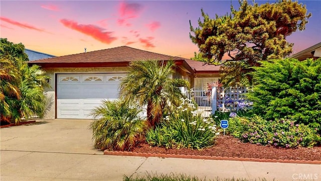 13424 Washington Ave, Hawthorne, CA 90250 - ranch-style house with concrete driveway and a garage