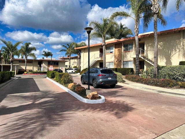 6808 Hyde Park Dr, San Diego, CA 92119 - view of building exterior featuring stairs