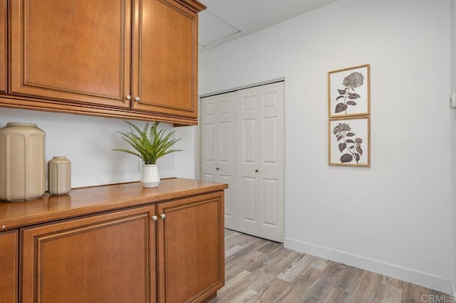 5529 Old Ranch Rd Unit 47, Oceanside, CA 92057 - corridor with light wood-style flooring and baseboards