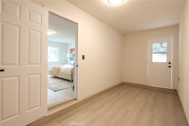 18479 Aguiro St, Rowland Heights, CA 91748 - spare room featuring light wood-type flooring and baseboards