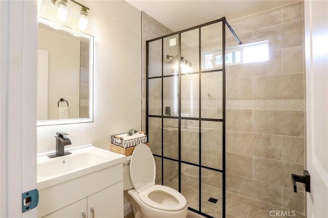 18479 Aguiro St, Rowland Heights, CA 91748 - full bath with a shower stall, vanity, and toilet