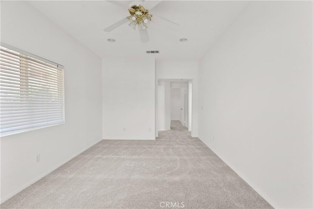 4349 Bethpage Dr, Palmdale, CA 93551 - unfurnished room with light colored carpet and ceiling fan