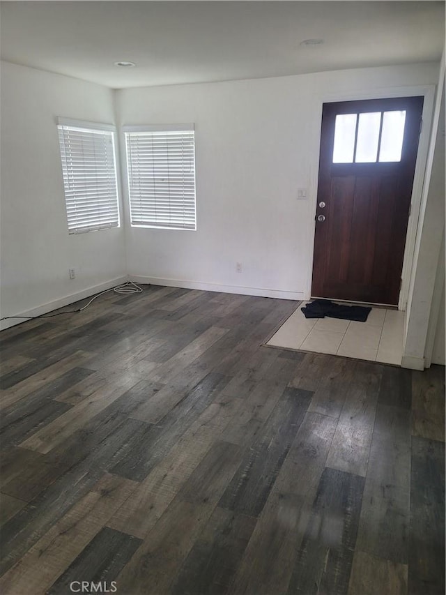 2706 E 57th St, Long Beach, CA 90805 - foyer entrance featuring wood-type flooring and baseboards