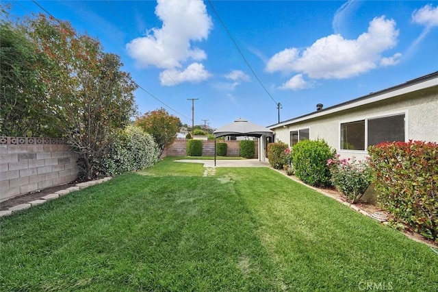 27129 Elias Ave, Saugus, CA 91350 - view of yard with a gazebo and a patio
