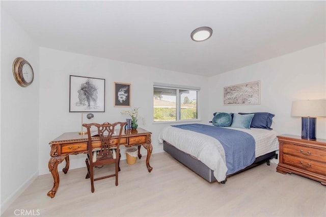 741 W Wedgewood Ln, La Habra, CA 90631 - bedroom featuring light wood-type flooring