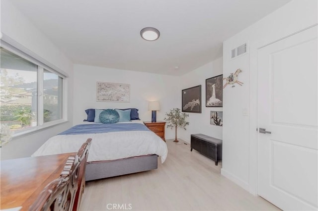 741 W Wedgewood Ln, La Habra, CA 90631 - bedroom featuring light wood-style flooring and baseboards