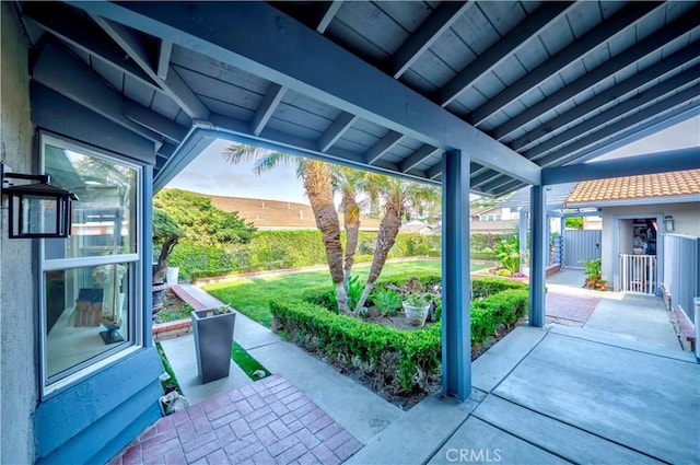 741 W Wedgewood Ln, La Habra, CA 90631 - view of patio