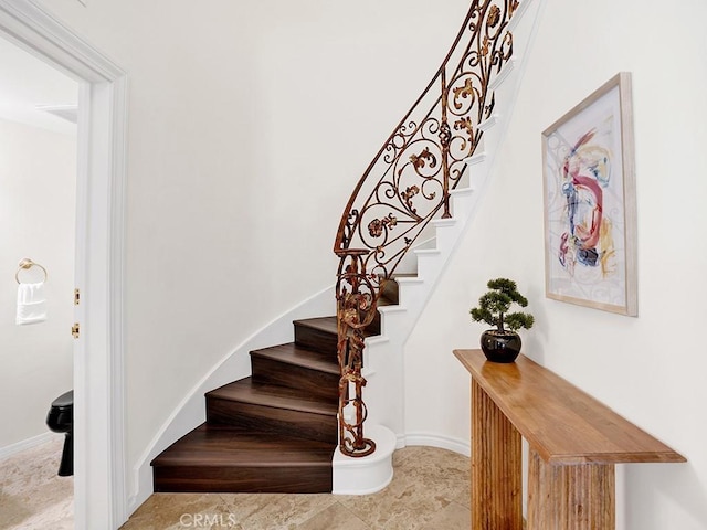 30461 Puerto Vallarta Dr, Laguna Niguel, CA 92677 - stairway with baseboards