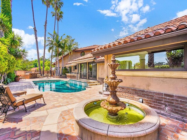 30461 Puerto Vallarta Dr, Laguna Niguel, CA 92677 - view of swimming pool with a patio area
