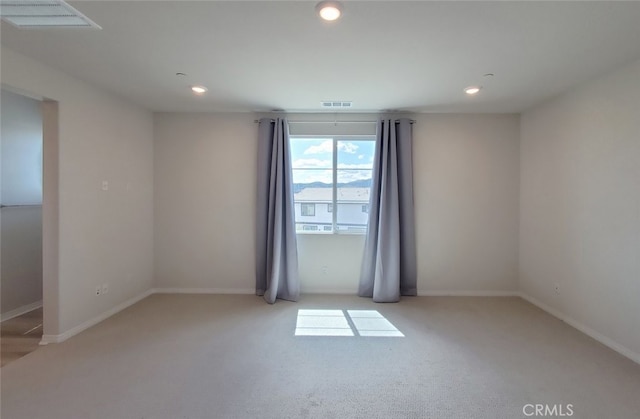 24311 Insignia Dr, Menifee, CA 92584 - carpeted spare room with recessed lighting and baseboards