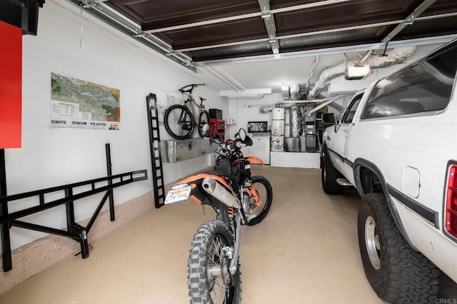 7335 Alicante Rd Unit C, Carlsbad, CA 92009 - garage featuring secured water heater