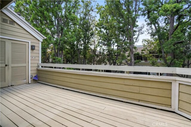 3690 S Bear St Unit 5, Santa Ana, CA 92704 - view of wooden terrace