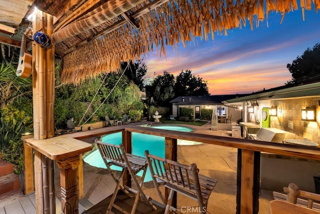 1180 Calle Pecos, Thousand Oaks, CA 91360 - swimming pool featuring a jacuzzi and a patio area