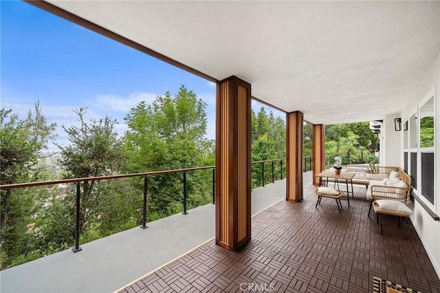 22621 Ridge Line Rd, Diamond Bar, CA 91765 - view of patio with an outdoor hangout area