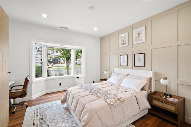 22621 Ridge Line Rd, Diamond Bar, CA 91765 - bedroom featuring wood finished floors, recessed lighting, and baseboards