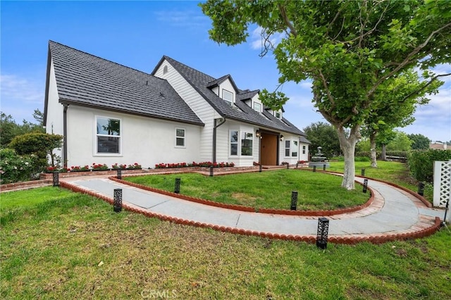 22621 Ridge Line Rd, Diamond Bar, CA 91765 - rear view of house featuring a lawn and stucco siding