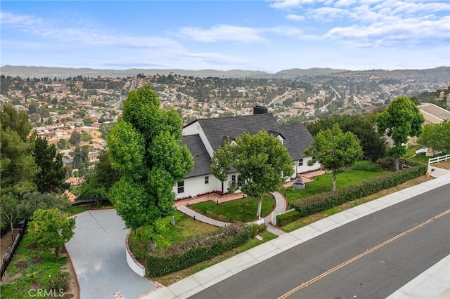 22621 Ridge Line Rd, Diamond Bar, CA 91765 - view of subject property with a mountain backdrop