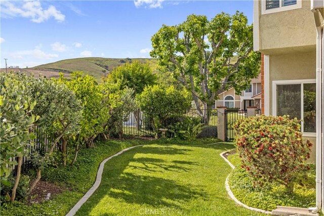 21035 Timber Ridge Rd, Yorba Linda, CA 92886 - view of yard with a mountain view