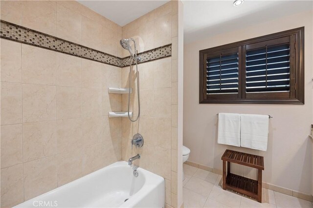 21035 Timber Ridge Rd, Yorba Linda, CA 92886 - full bath with  shower combination and tile patterned flooring
