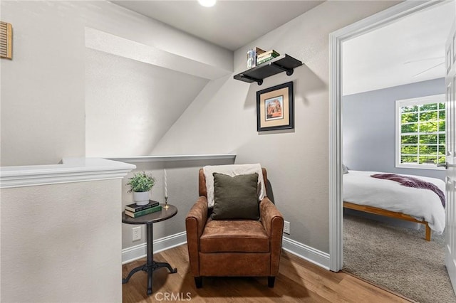 6 Stansbury Ct, Chico, CA 95928 - sitting room featuring wood finished floors and baseboards