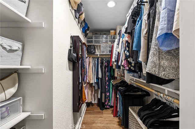 6 Stansbury Ct, Chico, CA 95928 - walk in closet with wood finished floors