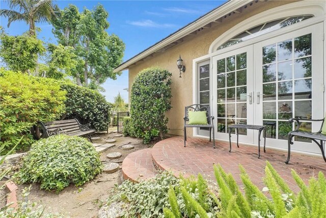 6232 E Shenandoah Ave, Orange, CA 92867 - view of patio featuring french doors