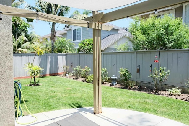 7040 Whitewater St, Carlsbad, CA 92011 - fenced backyard featuring a patio