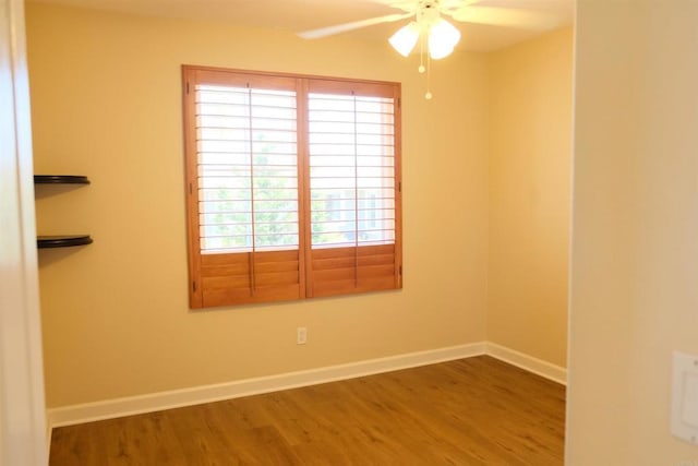 7040 Whitewater St, Carlsbad, CA 92011 - unfurnished room featuring ceiling fan, wood finished floors, and healthy amount of natural light