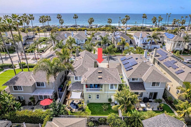7040 Whitewater St, Carlsbad, CA 92011 - aerial perspective of suburban area with a large body of water