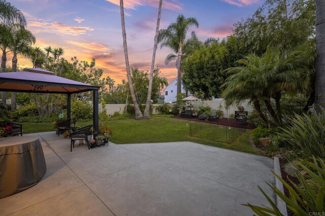 6839 Caminito Sueno, Carlsbad, CA 92009 - view of patio featuring a gazebo