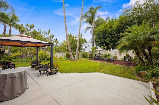 6839 Caminito Sueno, Carlsbad, CA 92009 - view of patio / terrace featuring a gazebo