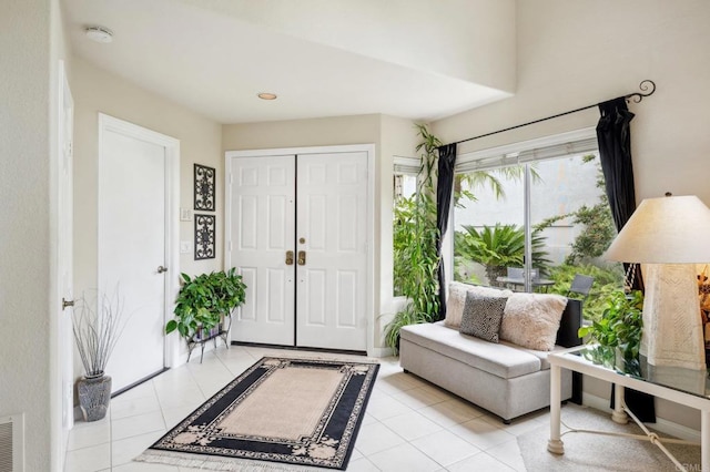 6839 Caminito Sueno, Carlsbad, CA 92009 - foyer with light tile patterned flooring