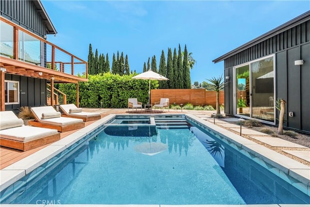 2240 Ewing St, Los Angeles, CA 90039 - view of pool featuring a deck
