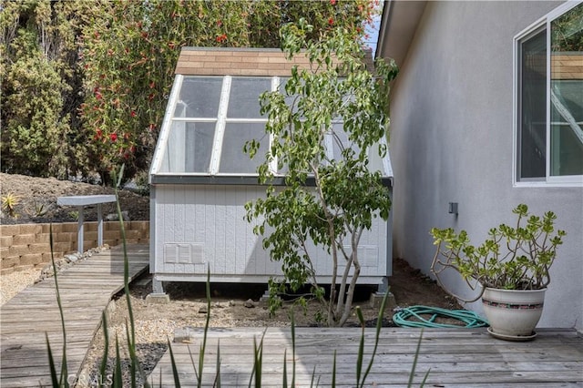 1770 Alrita St, San Luis Obispo, CA 93401 - view of side of home featuring a deck