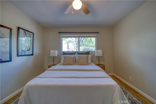 1770 Alrita St, San Luis Obispo, CA 93401 - bedroom featuring wood finished floors and ceiling fan