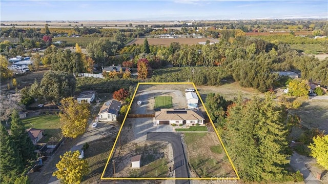 678 Colusa, Gridley, CA 95948 - aerial overview of property's location with property boundaries highlighted