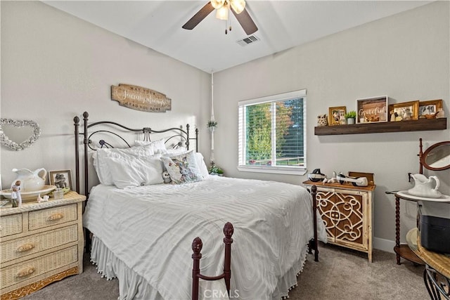 678 Colusa, Gridley, CA 95948 - carpeted bedroom featuring ceiling fan and baseboards