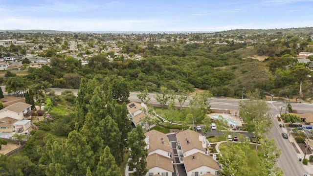 4535 Chateau Dr, San Diego, CA 92117 - aerial view of property and surrounding area featuring nearby suburban area