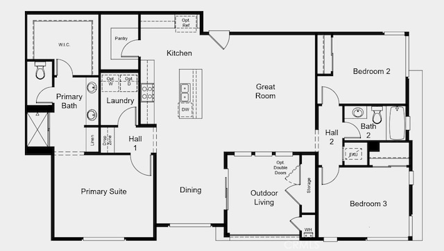 980 N Tangent Privado Unit 201, Ontario, CA 91764 - home floor plan