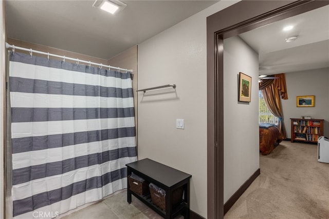 24585 Town Center Dr Unit 4308, Valencia, CA 91355 - ensuite bathroom with a shower with curtain
