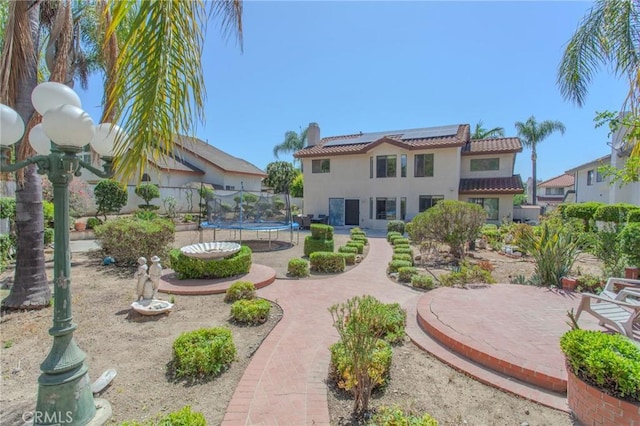824 Leyland Dr, Diamond Bar, CA 91765 - surrounding community featuring a trampoline and a patio