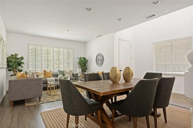 1665 Valley Falls Ave, Redlands, CA 92374 - dining space with recessed lighting and baseboards